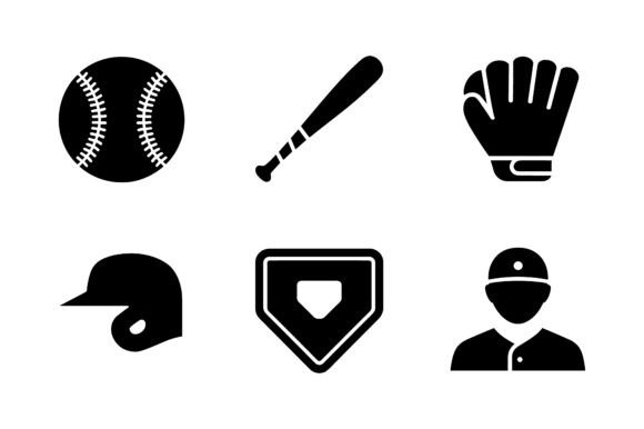 Baseball Game Player Icon Set EPS: The Essential Guide for Designers