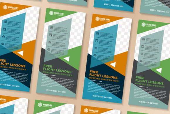 Free Flight Vertical Banner: Elevating Your Aviation Brand Identity