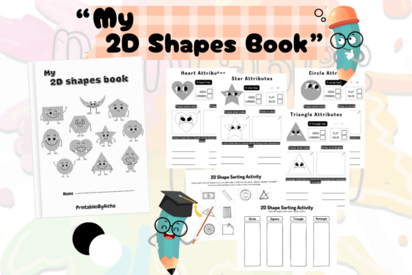 My 2D Shapes Book: Early Learning Essentials
