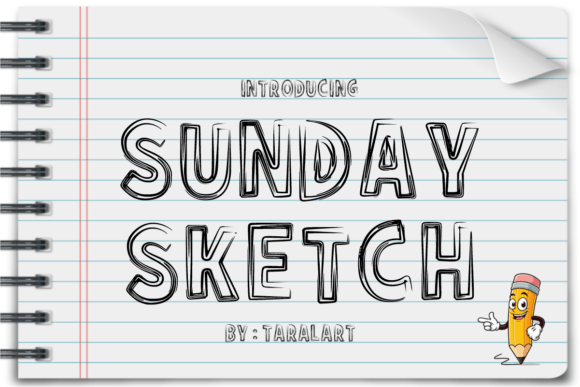 Sunday Sketch: The Modern Doodle Font for Playful and Authentic Design